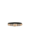 Burberry Multicolor Calf Leather Bos Taurus Belt Burberry
