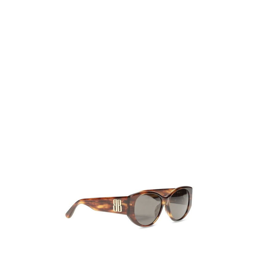 Balenciaga Brown Acetate Sunglasses Balenciaga