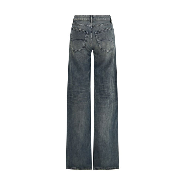 Balenciaga Blue Cotton Jeans Denim Balenciaga
