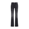 Diesel Blue Cotton Bootcut Jeans Diesel