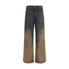 Diesel Multicolor Lyocell Relaxed Fit Jeans Diesel