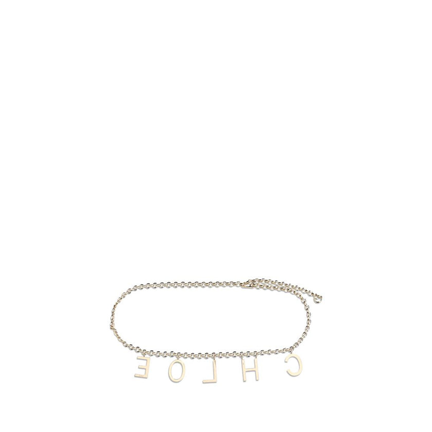 Chloé Gold Metal High-Waist Belt Chloé