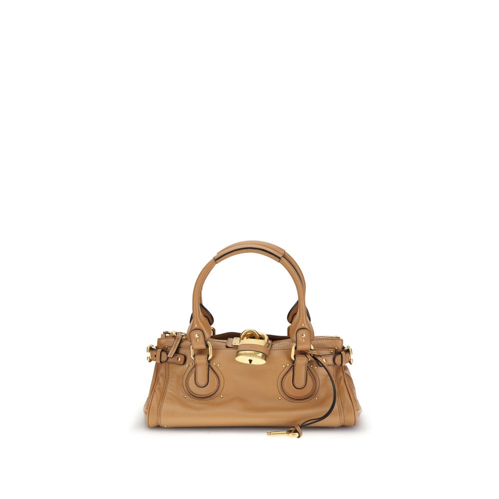 Chloé Brown Buffalo Leather Shoulder Bag Chloé
