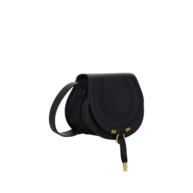 Chloé Black Calf Leather Bos Taurus Shoulder Bag Chloé