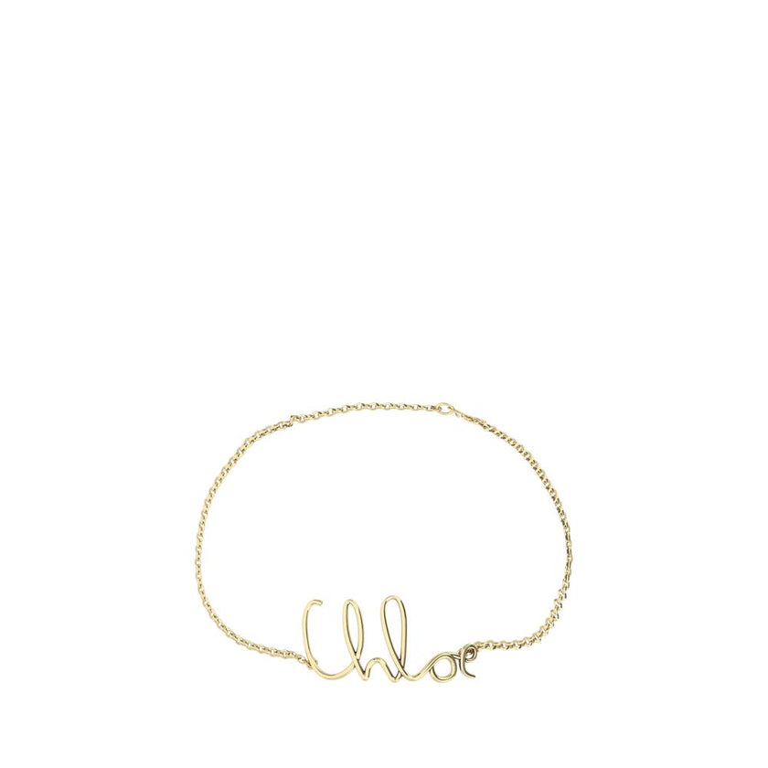 Chloé Gold Brass Thin Belt Chloé