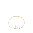 Chloé Gold Brass Thin Belt Chloé