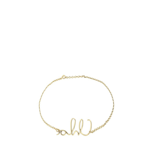 Chloé Gold Brass Thin Belt Chloé