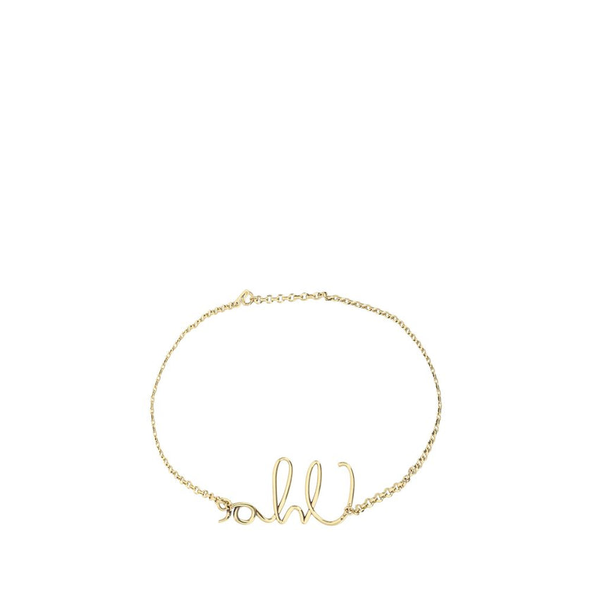 Chloé Gold Brass Thin Belt Chloé