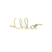 Chloé Gold Brass Thin Belt Chloé