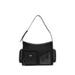MCM Black Fabric Shoulder Bag MCM