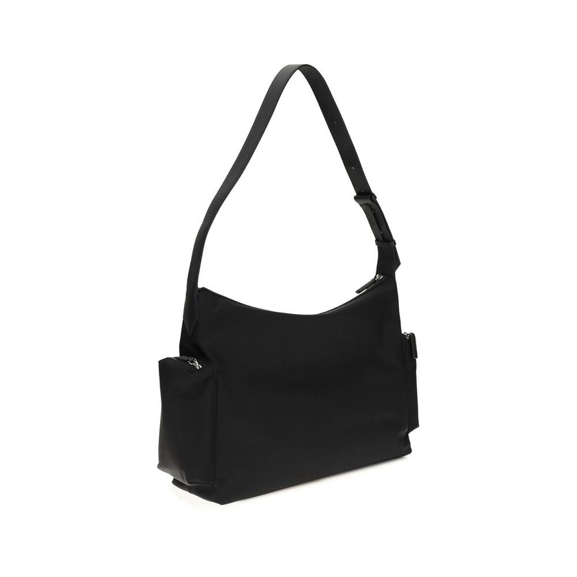 MCM Black Fabric Shoulder Bag MCM