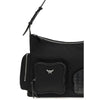 MCM Black Fabric Shoulder Bag MCM