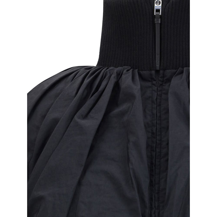 Jacquemus Black Polyamide Bomber Jacquemus