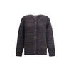 Prada Brown Merino Wool Cardigan Prada