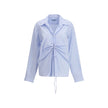 Prada Light Blue Cotton Dress Shirt Prada