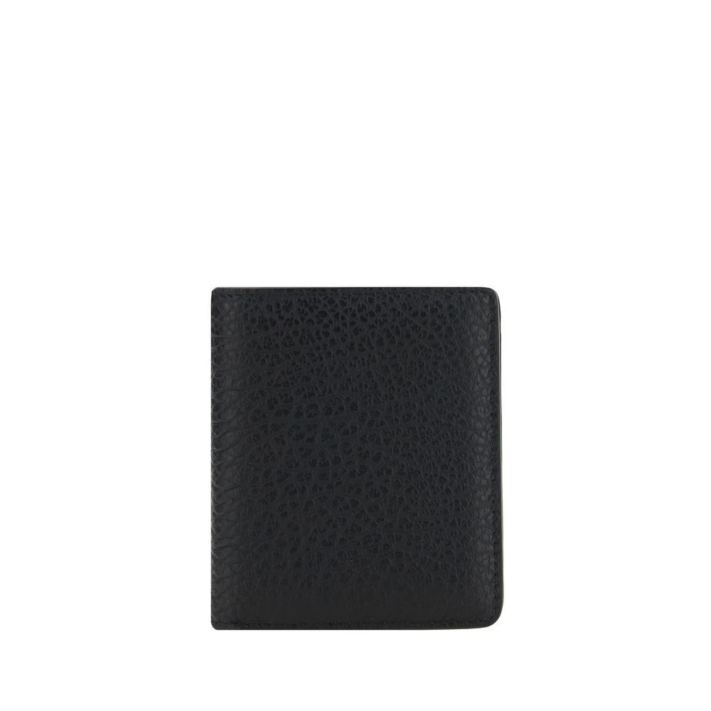 Margiela Black Calf Leather Bos Taurus Wallet Margiela