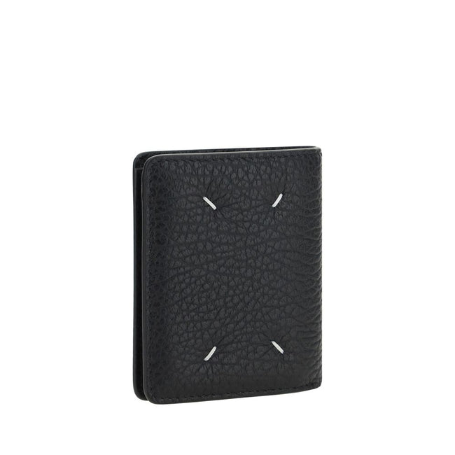 Margiela Black Calf Leather Bos Taurus Wallet Margiela