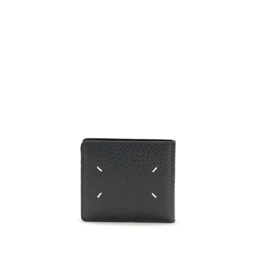 Margiela Black Calf Leather Bos Taurus Wallet Margiela