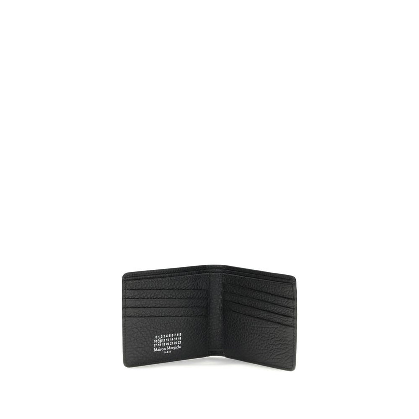Margiela Black Calf Leather Bos Taurus Wallet Margiela