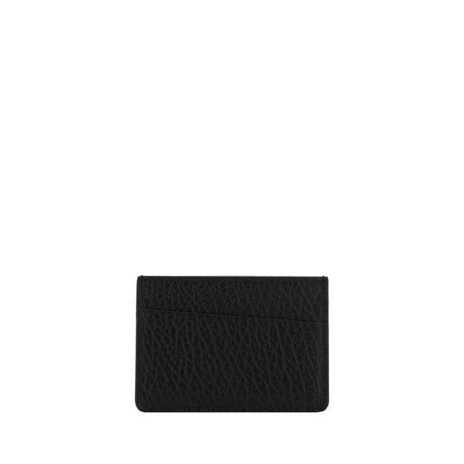 Margiela Black Calf Leather Bos Taurus Wallet Margiela