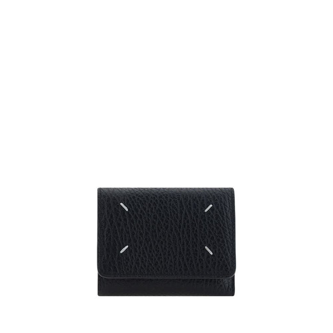 Margiela Black Calf Leather Bos Taurus Wallet Margiela