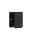 Margiela Black Calf Leather Bos Taurus Wallet Margiela