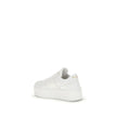 Prada White Calf Leather Bos Taurus Platform Sneakers Prada