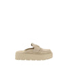 Prada Beige Rubber Platform Loafers Prada