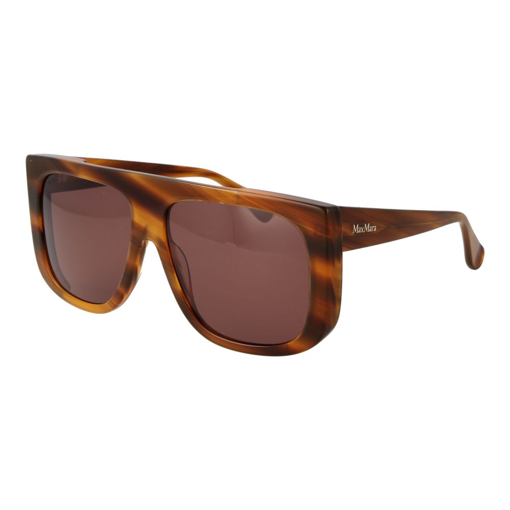 Max Mara Brown Acetate Sunglasses Max Mara