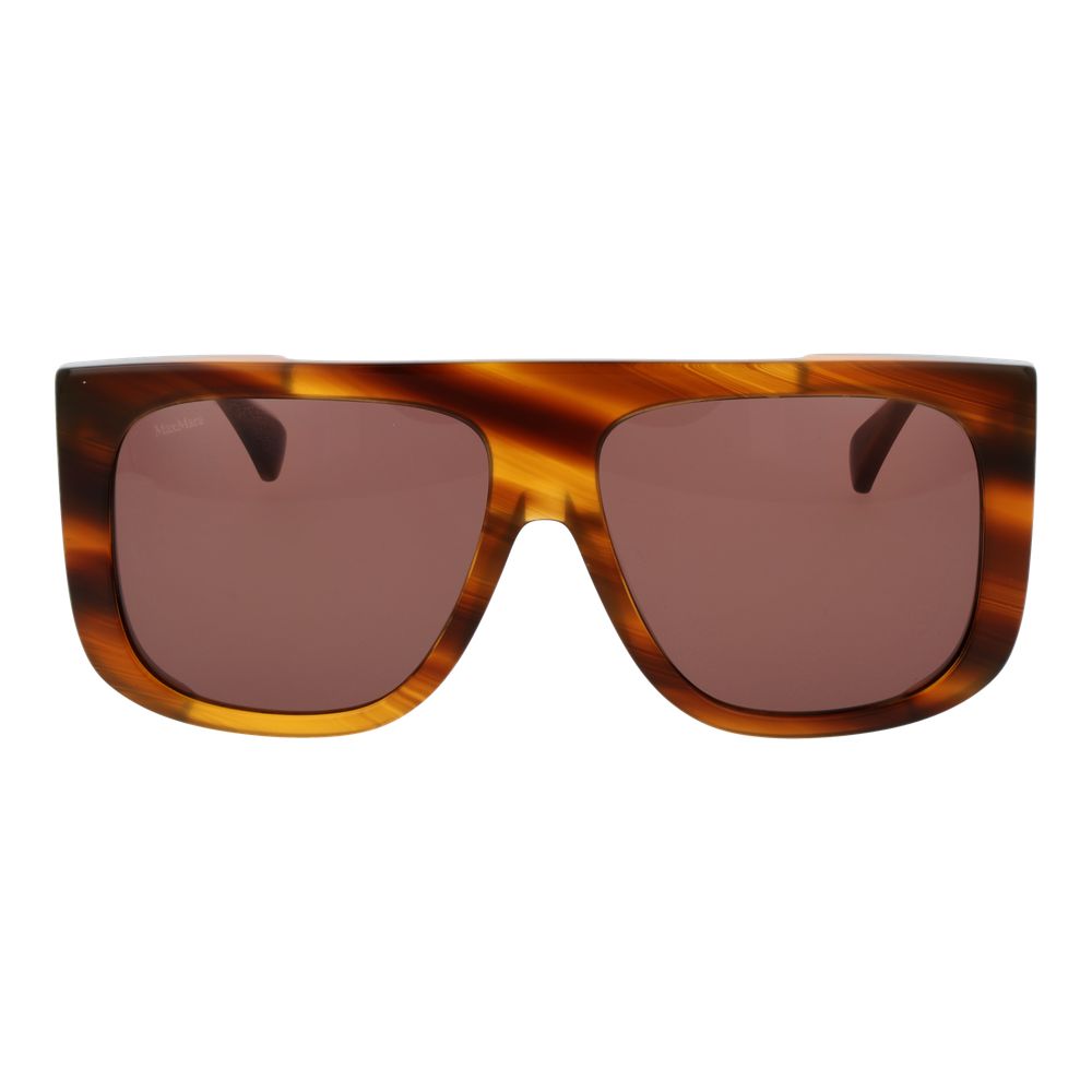 Max Mara Brown Acetate Sunglasses Max Mara