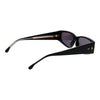 Lozza Black Cellulose Acetate Sunglasses Lozza