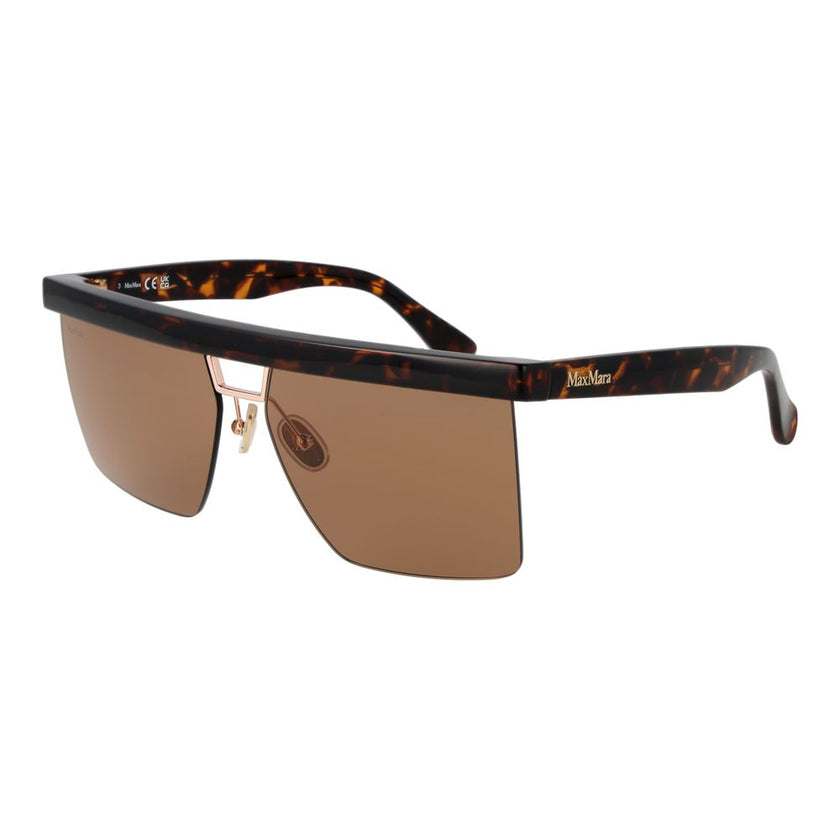 Max Mara Brown Plastic Sunglasses Max Mara