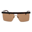 Max Mara Brown Plastic Sunglasses Max Mara