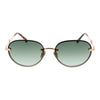 Maje Gold Metal Sunglasses Maje