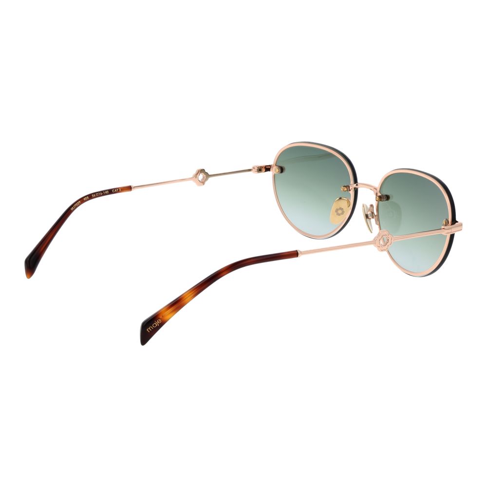 Maje Gold Metal Sunglasses Maje