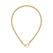 Hugo Boss Gold Stainless Steel Necklace Hugo Boss