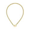 Hugo Boss Gold Stainless Steel Necklace Hugo Boss