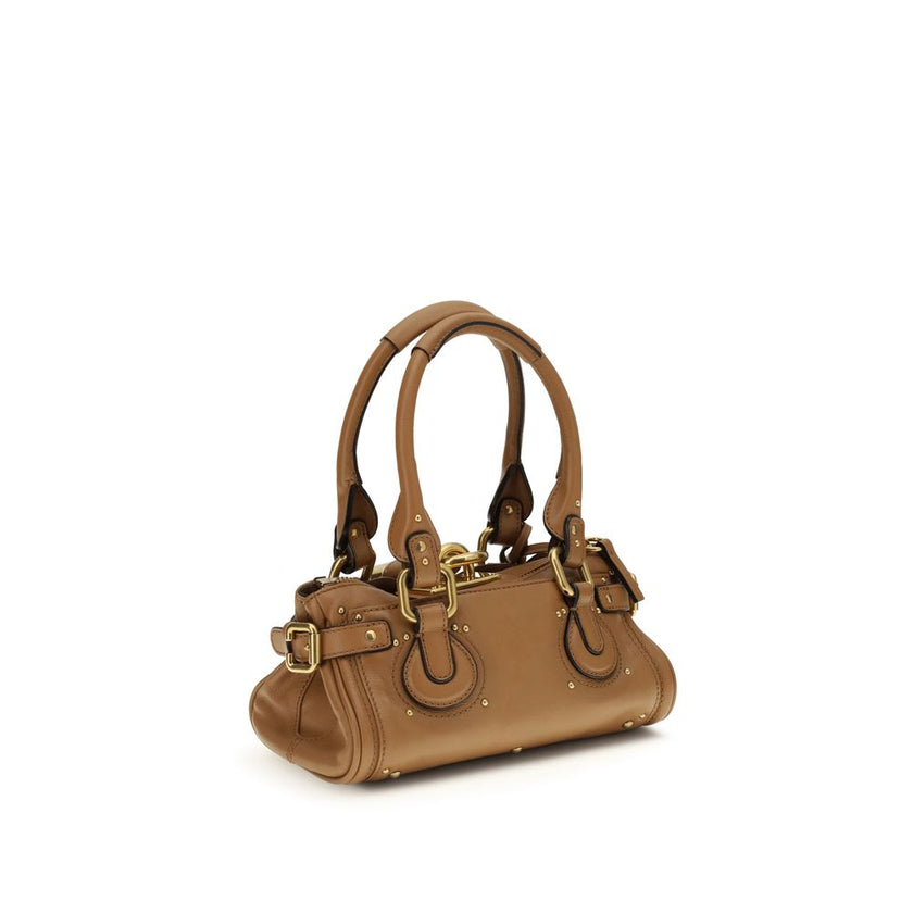 Chloé Beige Calf Leather Bos Taurus Shoulder Bag Chloé