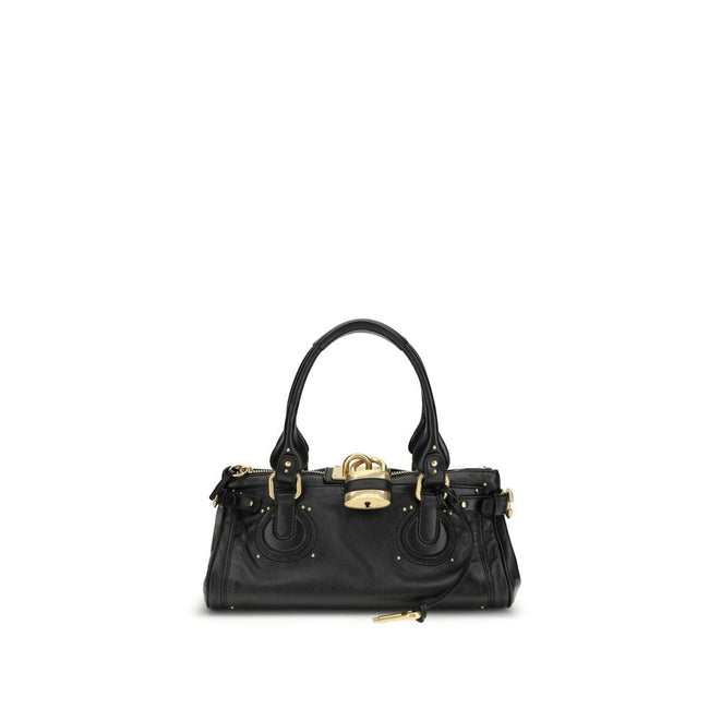 Chloé Black Buffalo Leather Shoulder Bag Chloé