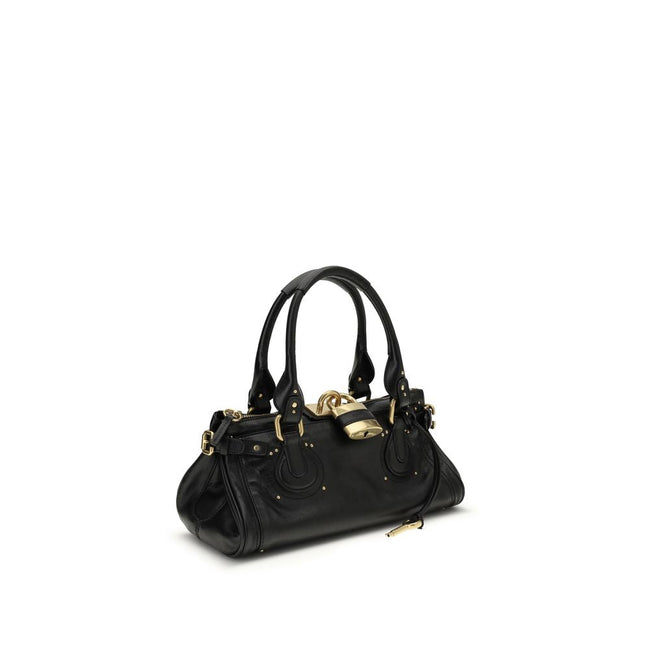 Chloé Black Buffalo Leather Shoulder Bag Chloé