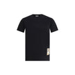 Burberry Black Cotton T-Shirt Burberry