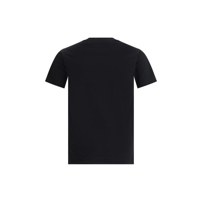 Burberry Black Cotton T-Shirt Burberry