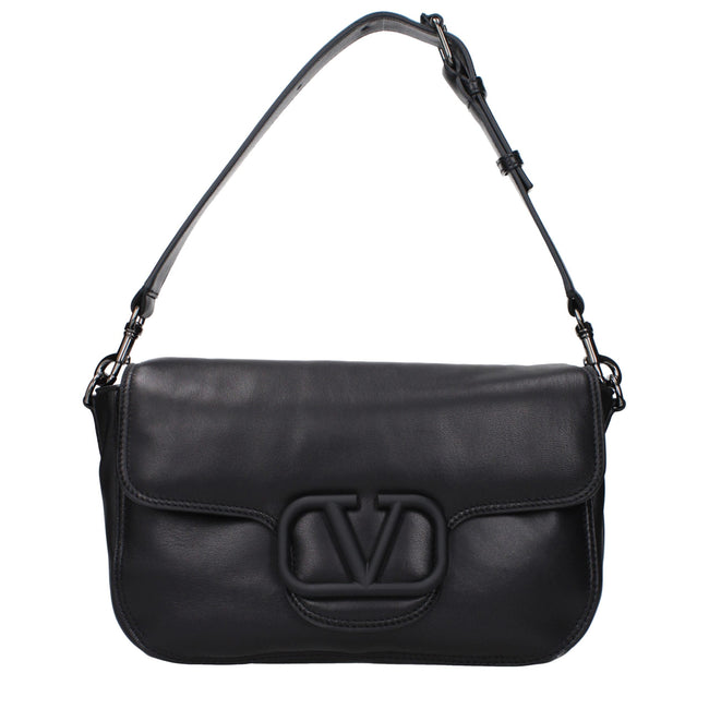 Valentino Garavani Black Leather Handbag Valentino Garavani