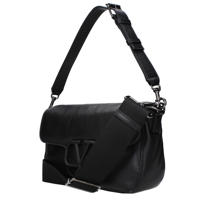 Valentino Garavani Black Leather Handbag Valentino Garavani