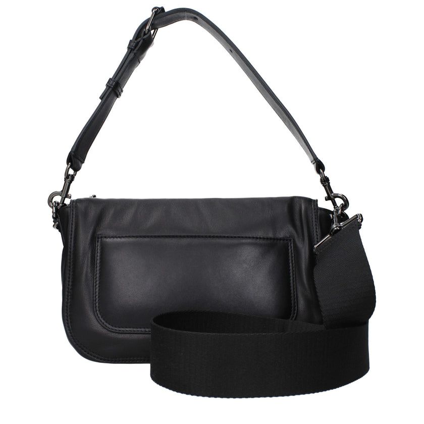 Valentino Garavani Black Leather Handbag Valentino Garavani