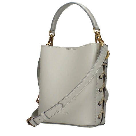 Stella McCartney Gray Leather Handbag Stella McCartney