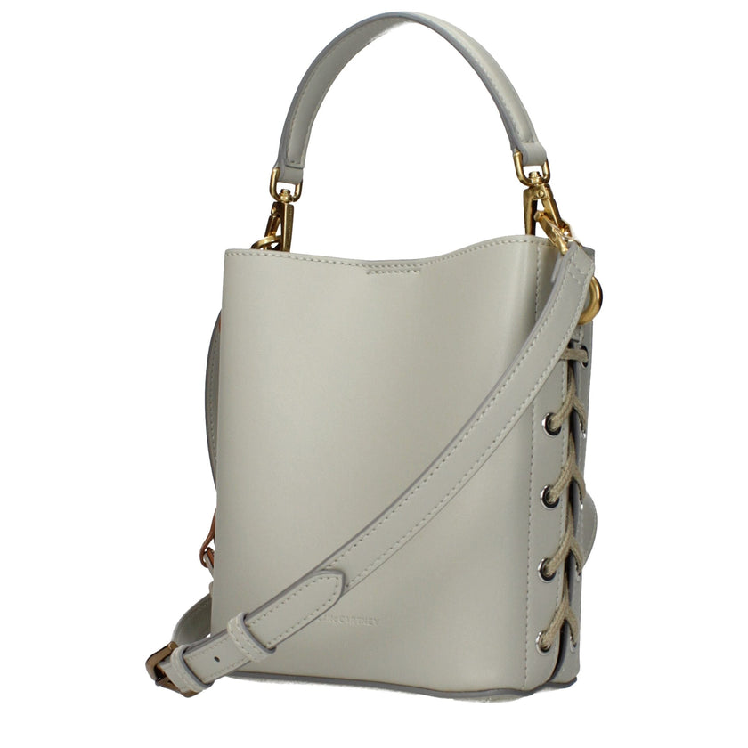 Stella McCartney Gray Leather Handbag Stella McCartney