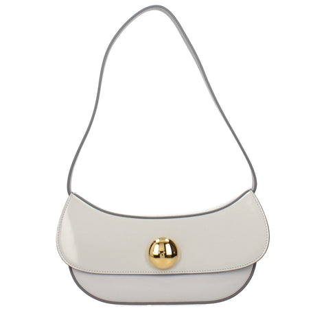 Marni Gray Leather Shoulder Bag Marni