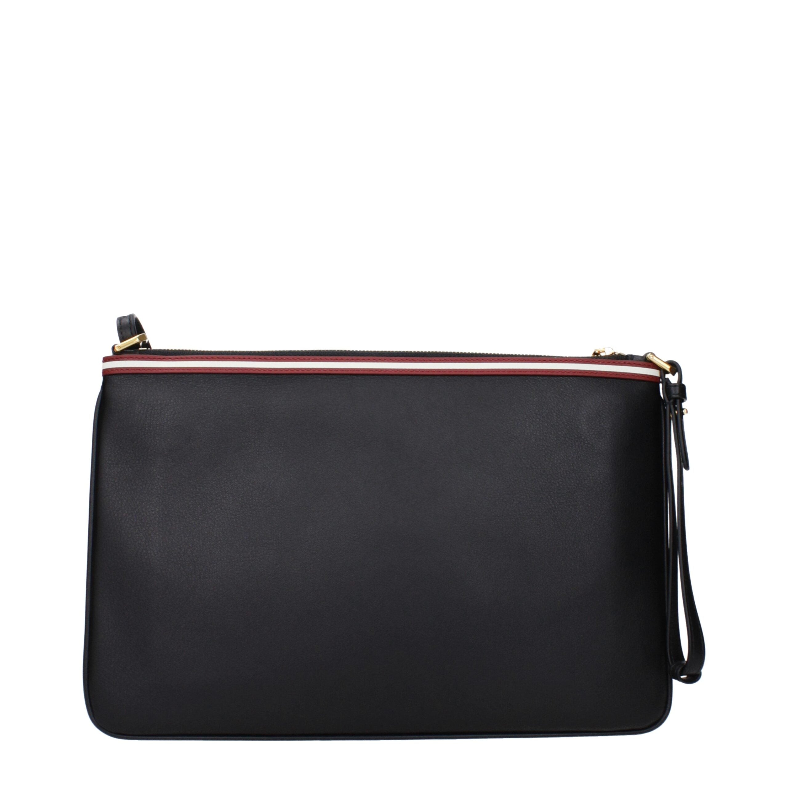Bally Black Leather Crossbody Bag Bally