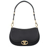Valentino Garavani Black Leather Shoulder Bag Valentino Garavani